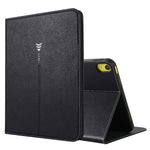 GEBEI Custodia in pelle per tablet Flip Texture seta, For iPad 10th Gen 10.9 2022