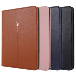 GEBEI Custodia in pelle per tablet Flip Texture seta, For iPad 10th Gen 10.9 2022