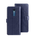 idewei Custodia per telefono in pelle con texture Crazy Horse con supporto, For Sharp Rouvo V, For Ulefone Note 14, For Xiaomi Poco C55/Redmi 12C/Redmi 11A