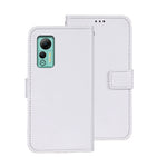 idewei Custodia per telefono in pelle con texture Crazy Horse con supporto, For Sharp Rouvo V, For Ulefone Note 14, For Xiaomi Poco C55/Redmi 12C/Redmi 11A