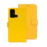 idewei Custodia per telefono in pelle con texture Crazy Horse con supporto, For Sharp Rouvo V, For Ulefone Note 14, For Xiaomi Poco C55/Redmi 12C/Redmi 11A