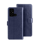 idewei Custodia per telefono in pelle con texture Crazy Horse con supporto, For Sharp Rouvo V, For Ulefone Note 14, For Xiaomi Poco C55/Redmi 12C/Redmi 11A