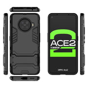 Custodia protettiva antiurto per PC + TPU con supporto, For OPPO ACE 2, For Galaxy A21s, For Galaxy A51 5G