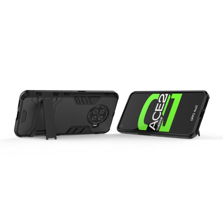 Custodia protettiva TPU per OPPO Ace2 con supporto