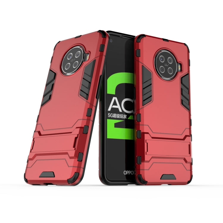 Custodia protettiva TPU per OPPO Ace2 con supporto