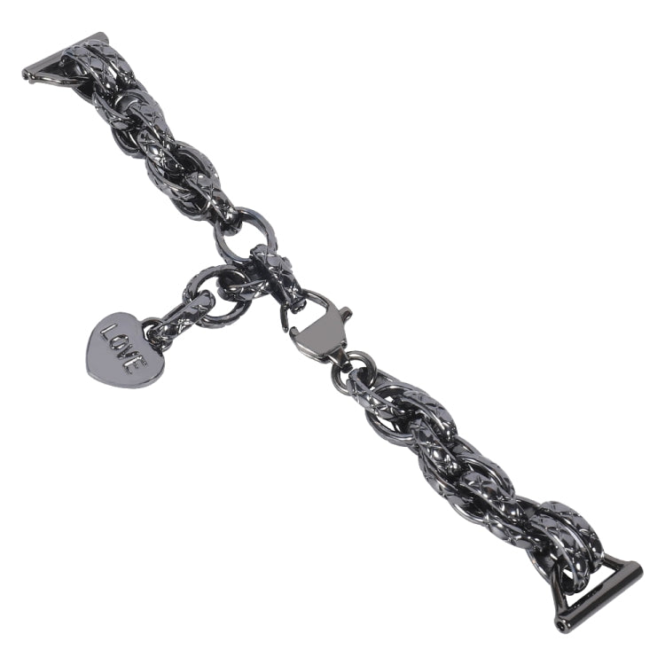 Cinturino per orologio a catena in metallo universale, 20mm, 22mm