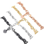 Cinturino per orologio a catena in metallo universale, 20mm, 22mm