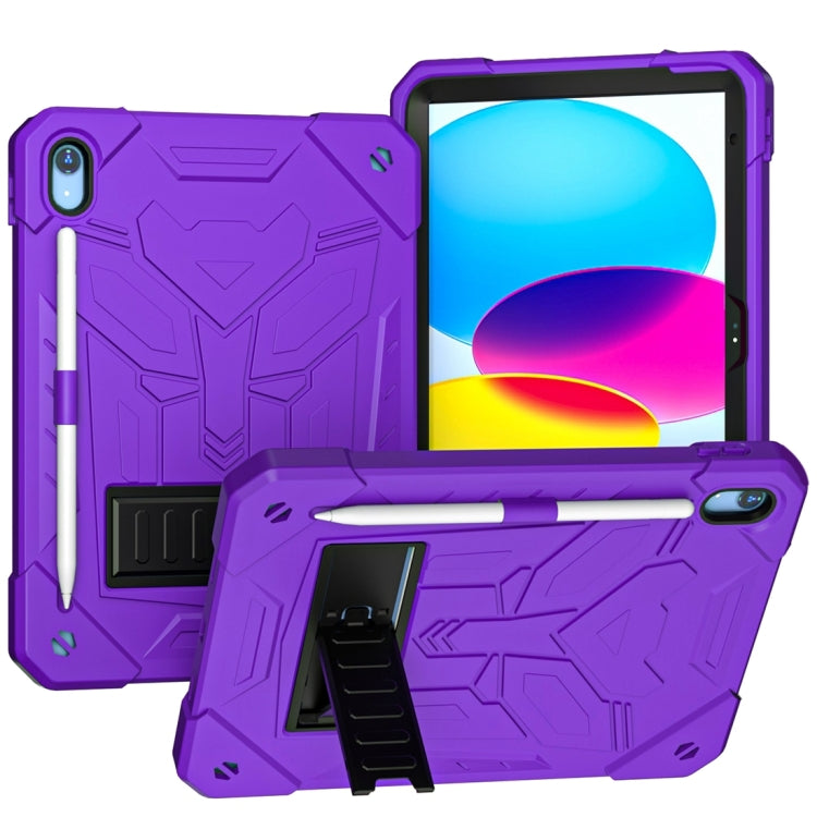 Custodia per tablet antiurto in silicone + PC Bumblebee con supporto, For iPad 10th Gen 10.9 2022
