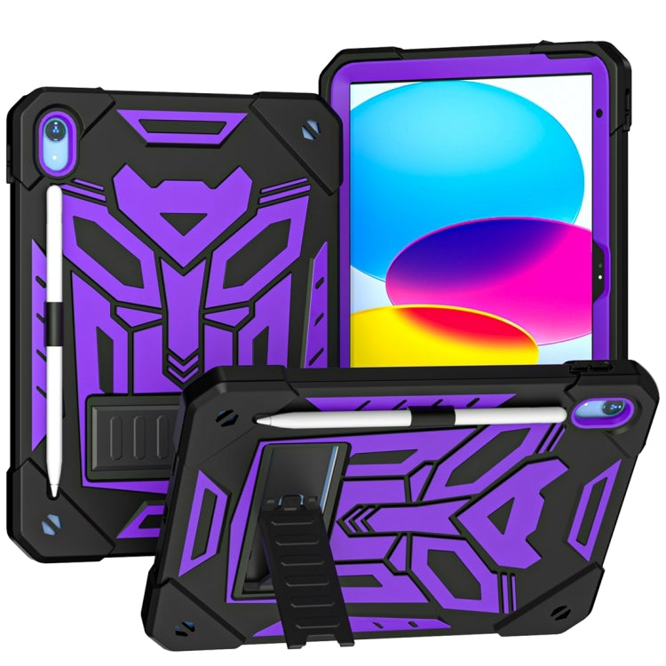 Custodia per tablet antiurto in silicone + PC Bumblebee con supporto, For iPad 10th Gen 10.9 2022