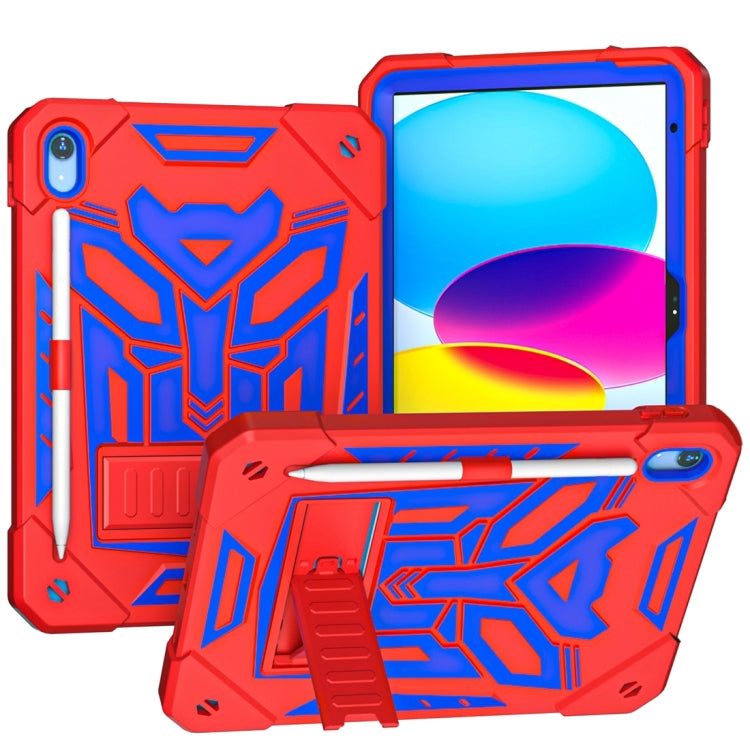 Custodia per tablet antiurto in silicone + PC Bumblebee con supporto, For iPad 10th Gen 10.9 2022