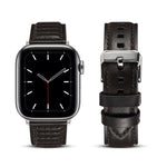 Cinturino per orologio in vera pelle cerata ad olio, For Apple Watch Ultra 49mm / Series 8&7 45mm / SE 2&6&SE&5&4 44mm / 3&2&1 42mm, For Apple Watch Series 8&7 41mm / SE 2&6&SE&5&4 40mm / 3&2&1 38mm