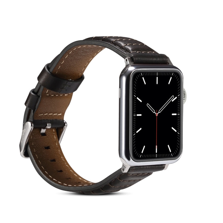 Cinturino per orologio in vera pelle cerata ad olio, For Apple Watch Ultra 49mm / Series 8&7 45mm / SE 2&6&SE&5&4 44mm / 3&2&1 42mm, For Apple Watch Series 8&7 41mm / SE 2&6&SE&5&4 40mm / 3&2&1 38mm