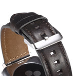 Cinturino per orologio in vera pelle cerata ad olio, For Apple Watch Ultra 49mm / Series 8&7 45mm / SE 2&6&SE&5&4 44mm / 3&2&1 42mm, For Apple Watch Series 8&7 41mm / SE 2&6&SE&5&4 40mm / 3&2&1 38mm