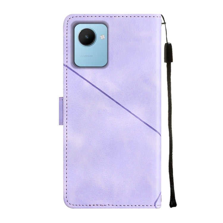 Custodia per telefono in pelle goffrata effetto pelle, For Realme C30s, For Xiaomi Redmi Note 12 4G Global, For Samsung Galaxy Note8, For Samsung Galaxy Note9