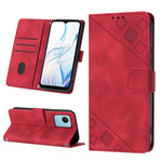 Custodia per telefono in pelle goffrata effetto pelle, For Realme C30s, For Xiaomi Redmi Note 12 4G Global, For Samsung Galaxy Note8, For Samsung Galaxy Note9