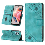Custodia per telefono in pelle goffrata effetto pelle, For Realme C30s, For Xiaomi Redmi Note 12 4G Global, For Samsung Galaxy Note8, For Samsung Galaxy Note9