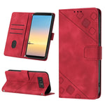 Custodia per telefono in pelle goffrata effetto pelle, For Realme C30s, For Xiaomi Redmi Note 12 4G Global, For Samsung Galaxy Note8, For Samsung Galaxy Note9