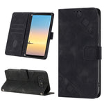 Custodia per telefono in pelle goffrata effetto pelle, For Realme C30s, For Xiaomi Redmi Note 12 4G Global, For Samsung Galaxy Note8, For Samsung Galaxy Note9