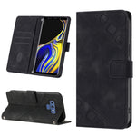 Custodia per telefono in pelle goffrata effetto pelle, For Realme C30s, For Xiaomi Redmi Note 12 4G Global, For Samsung Galaxy Note8, For Samsung Galaxy Note9