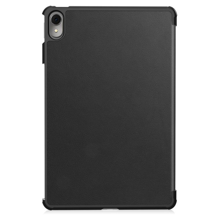Custodia per tablet in pelle con supporto a 3 pieghe Custer Texture, For Huawei MatePad 11 2023