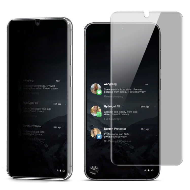 Pellicola idraulica per privacy a schermo intero curvo IMAK III, For Samsung Galaxy A73 5G / A72, For Samsung Galaxy S23 / S22 5G, For Samsung Galaxy S23 Ultra / S22 Ultra 5G, For Samsung Galaxy S23+ / S22+ 5G, For OnePlus Ace 2 5G / 11R 5G            ...