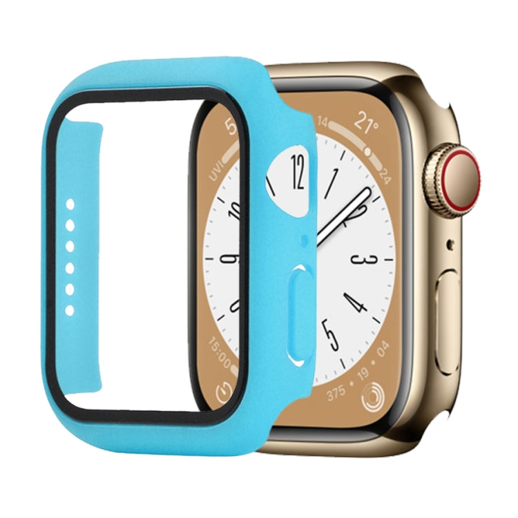 Custodia protettiva antiurto per PC + vetro temperato, For Apple Watch Series 9 / 8 / 7 41mm