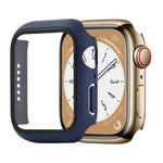 Custodia protettiva antiurto per PC + vetro temperato, For Apple Watch Series 9 / 8 / 7 41mm