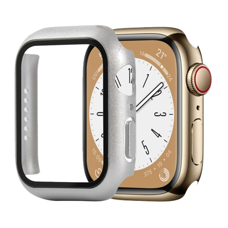 Custodia protettiva antiurto per PC + vetro temperato, For Apple Watch Series 9 / 8 / 7 41mm