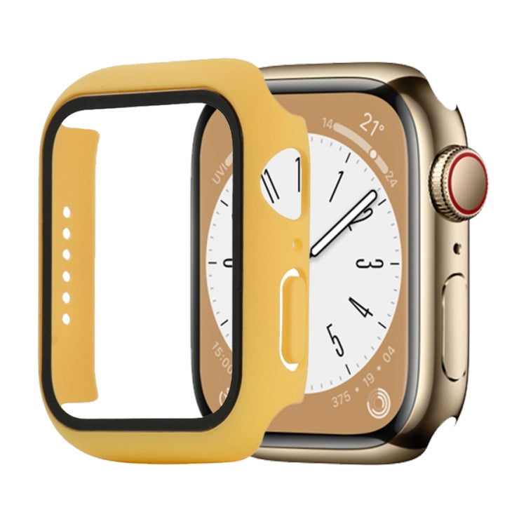 Custodia protettiva antiurto per PC + vetro temperato, For Apple Watch Series 9 / 8 / 7 41mm