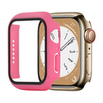 Custodia protettiva antiurto per PC + vetro temperato, For Apple Watch Series 9 / 8 / 7 41mm