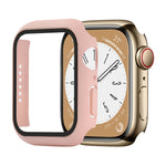 Custodia protettiva antiurto per PC + vetro temperato, For Apple Watch Series 9 / 8 / 7 41mm