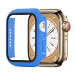 Custodia protettiva antiurto per PC + vetro temperato, For Apple Watch Series 9 / 8 / 7 45mm