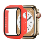 Custodia protettiva antiurto per PC + vetro temperato, For Apple Watch Series 9 / 8 / 7 45mm