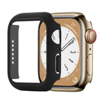 Custodia protettiva antiurto per PC + vetro temperato, For Apple Watch Series 9 / 8 / 7 45mm