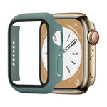 Custodia protettiva antiurto per PC + vetro temperato, For Apple Watch Series 9 / 8 / 7 45mm