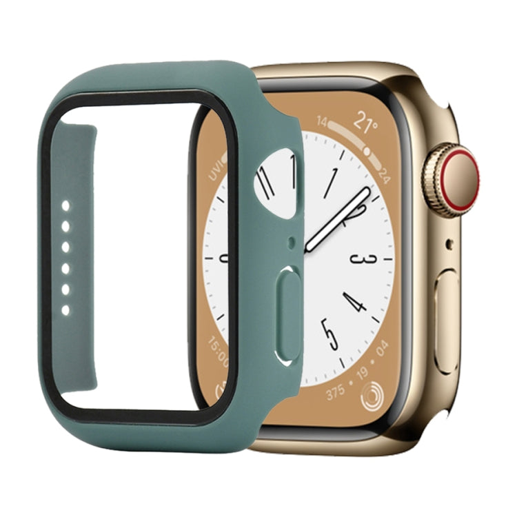 Custodia protettiva antiurto per PC + vetro temperato, For Apple Watch Series 9 / 8 / 7 45mm