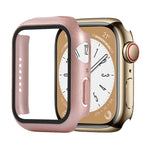 Custodia protettiva antiurto per PC + vetro temperato, For Apple Watch Series 9 / 8 / 7 45mm