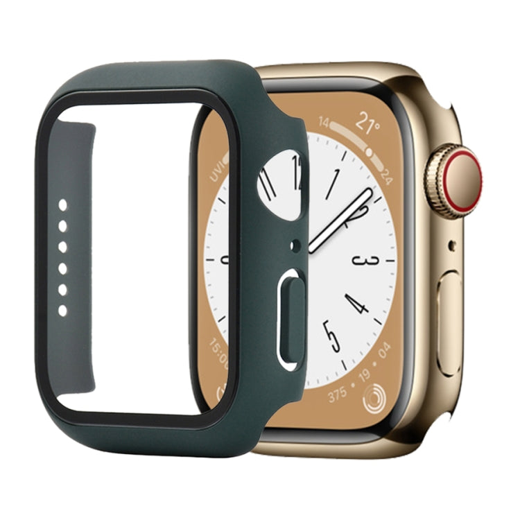 Custodia protettiva antiurto per PC + vetro temperato, For Apple Watch Series 9 / 8 / 7 45mm