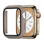 Custodia protettiva antiurto per PC + vetro temperato, For Apple Watch Series 9 / 8 / 7 45mm