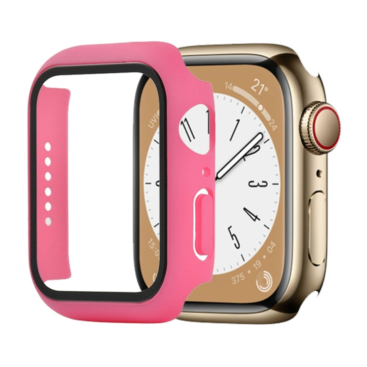 Custodia protettiva antiurto per PC + vetro temperato, For Apple Watch Series 9 / 8 / 7 45mm