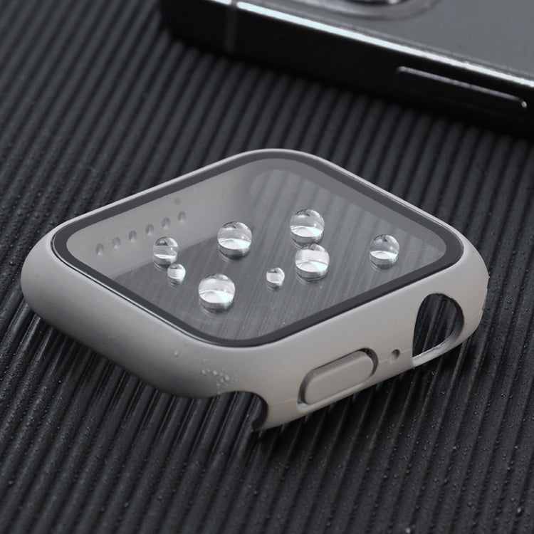 Custodia protettiva antiurto per PC + vetro temperato, For Apple Watch Series 9 / 8 / 7 45mm