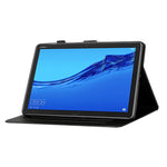 Custodia in pelle con apertura orizzontale in polvere glitterata lucida con supporto e slot per schede e funzione Sleep / Wake-up, For Huawei MediaPad M5 lite, For Lenovo Tab M10 Plus TB-X606F, For Lenovo Tab M10 TB-X605F / X505