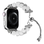 Cinturino per orologio a catena telescopica con perline a doppia fila, For Apple Watch Ultra 49mm / Series 8&7 45mm / SE 2&6&SE&5&4 44mm / 3&2&1 42mm, For Apple Watch Series 8&7 41mm / SE 2&6&SE&5&4 40mm / 3&2&1 38mm