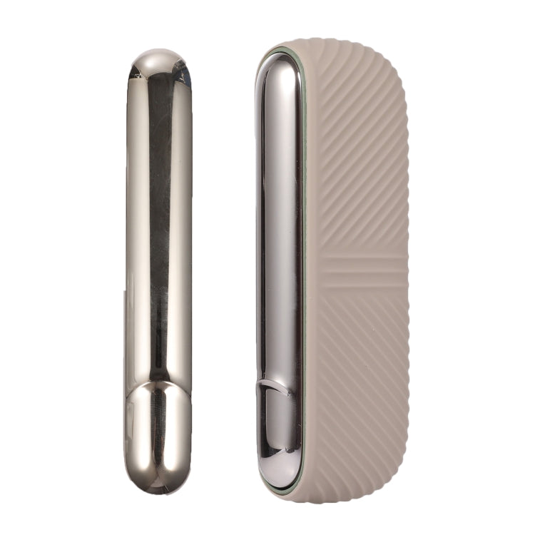 Scomparto di ricarica per portasigarette elettroniche in silicone con coperchio laterale, For IQOS ILUMA