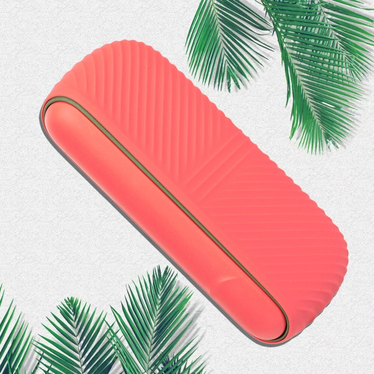 Scomparto di ricarica per portasigarette elettroniche in silicone con coperchio laterale, For IQOS ILUMA