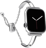 Cinturino per orologio con cinturino in acciaio inossidabile, For Apple Watch Ultra 49mm / Series 8&7 45mm / SE 2&6&SE&5&4 44mm / 3&2&1 42mm, For Apple Watch Series 8&7 41mm / SE 2&6&SE&5&4 40mm / 3&2&1 38mm