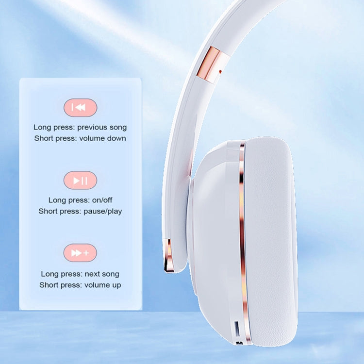 KE22 Cuffie Bluetooth wireless ripiegate con cancellazione del rumore