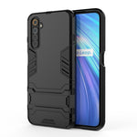 Custodia protettiva antiurto per PC + TPU con supporto invisibile, For OPPO Realme 6, For Huawei Honor Play 4T