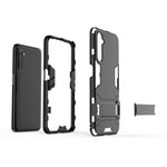 Custodia protettiva antiurto per PC + TPU con supporto invisibile, For OPPO Realme 6, For Huawei Honor Play 4T