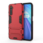 Custodia protettiva antiurto per PC + TPU con supporto invisibile, For OPPO Realme 6, For Huawei Honor Play 4T